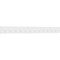 Ekena Millwork Wilson Architectural Grade PVC Dentil Trim w/Backplate, 7"H x 1"P x 91"L DENP07WIL01 - alternate 1